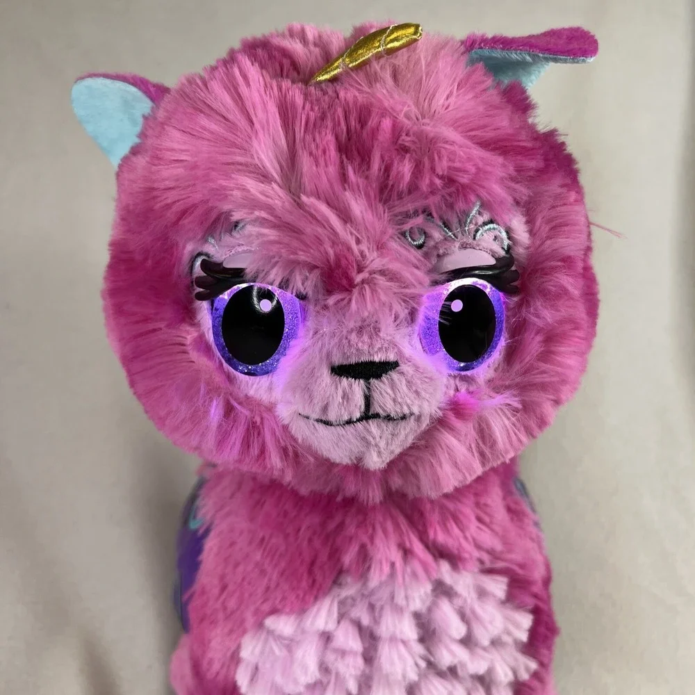 Hatchimals WOW Llalacorn Interactive Pink‎ Llama - Grows to 32